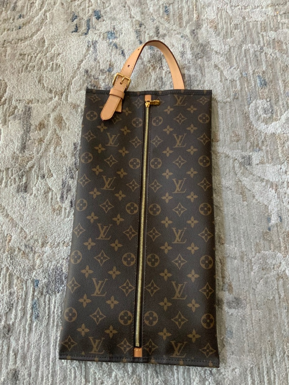 LV Monogram Shoe Bag